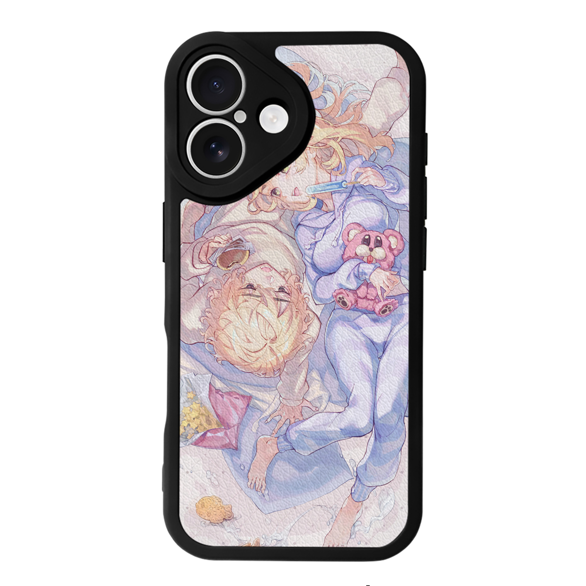 （画像用） 東京リベンジャーズ Tokyo Revengers 【iPhone 16シリーズ対応】シリコンスマホケース（レザー調） 材質：シリコン